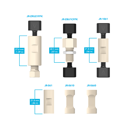 High Pressure PEEK Reducing Union