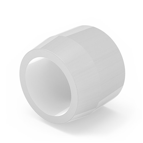 Inverted ETFE Ferrules for  1/8’’ OD Tubing and 1/4’’-28 Flat Bottom Port